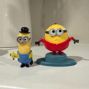 Set of 2 Minions figures - Otto & Kevin - Mint condition!   boys toy toys figure